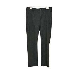 Under Armour Gray Dress Pants with Slim Fit and Flat Front Design